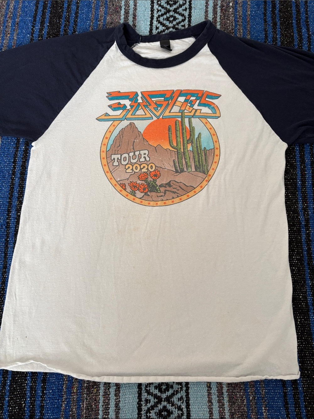 Eagles 2020 Concert Tour Raglan Tee Shirt